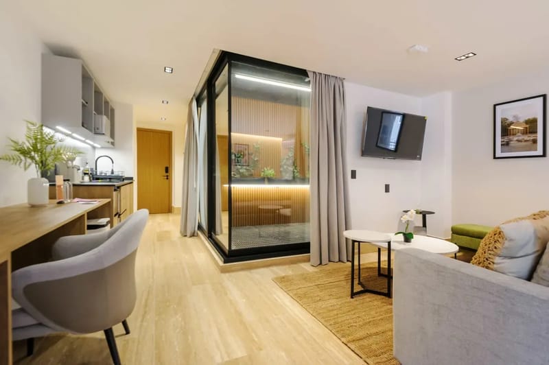 Deluxe Loft w/ Balcony in Parque Mexico