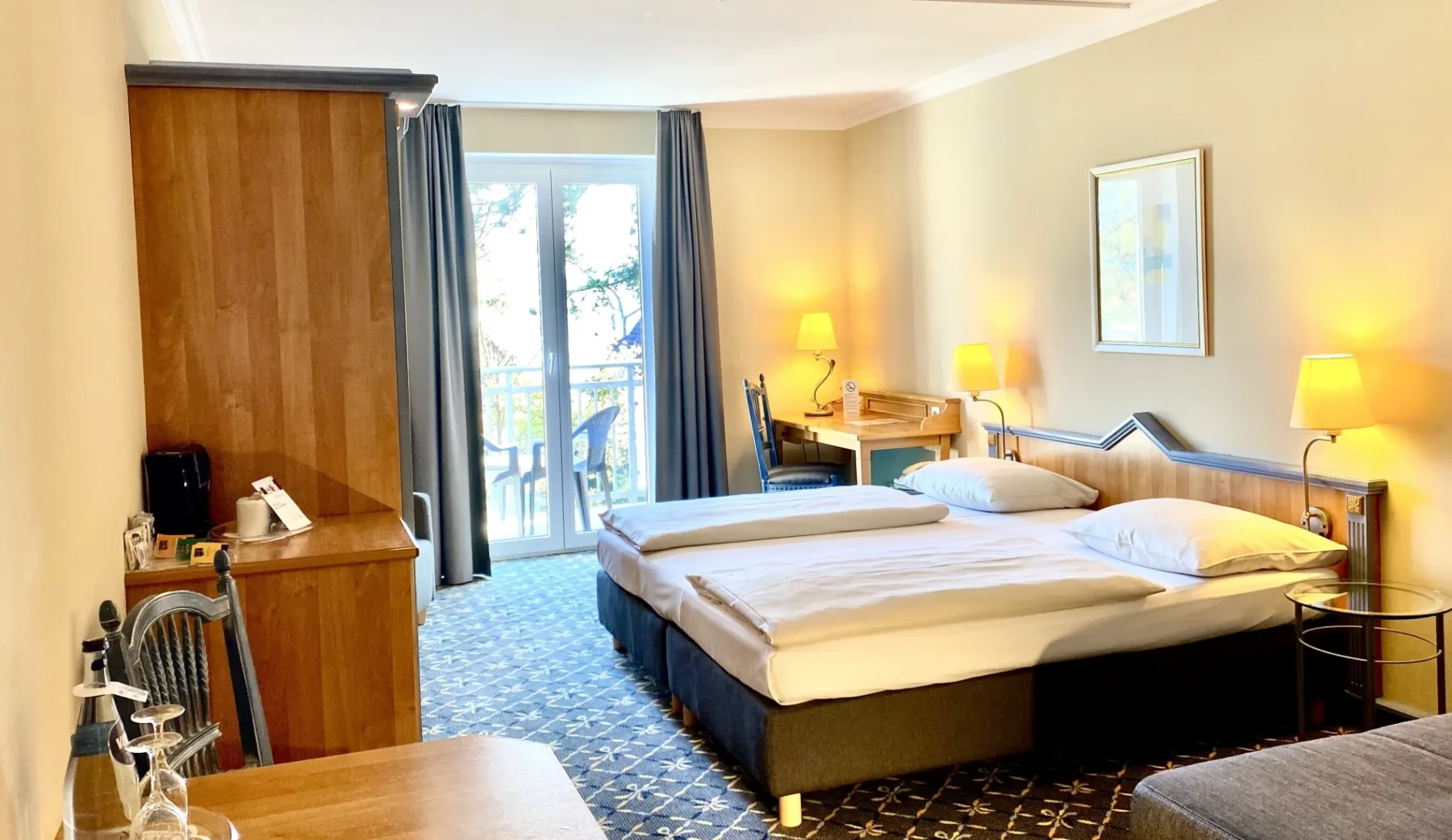 Deluxe double room with balcony