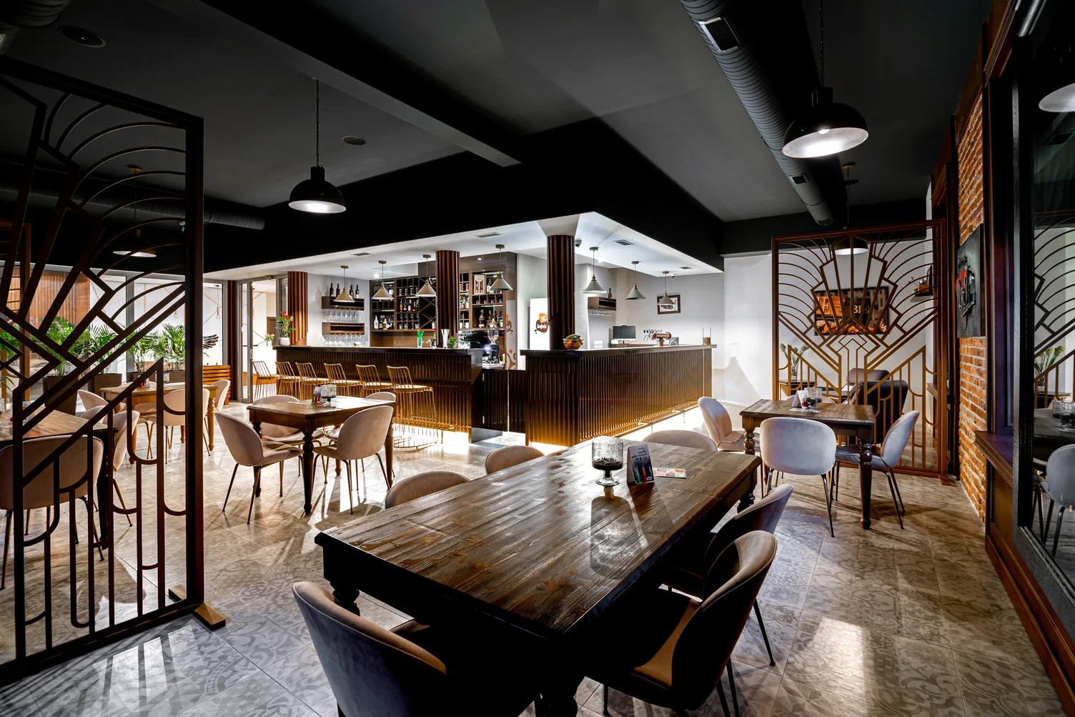 Cafetería del hotel