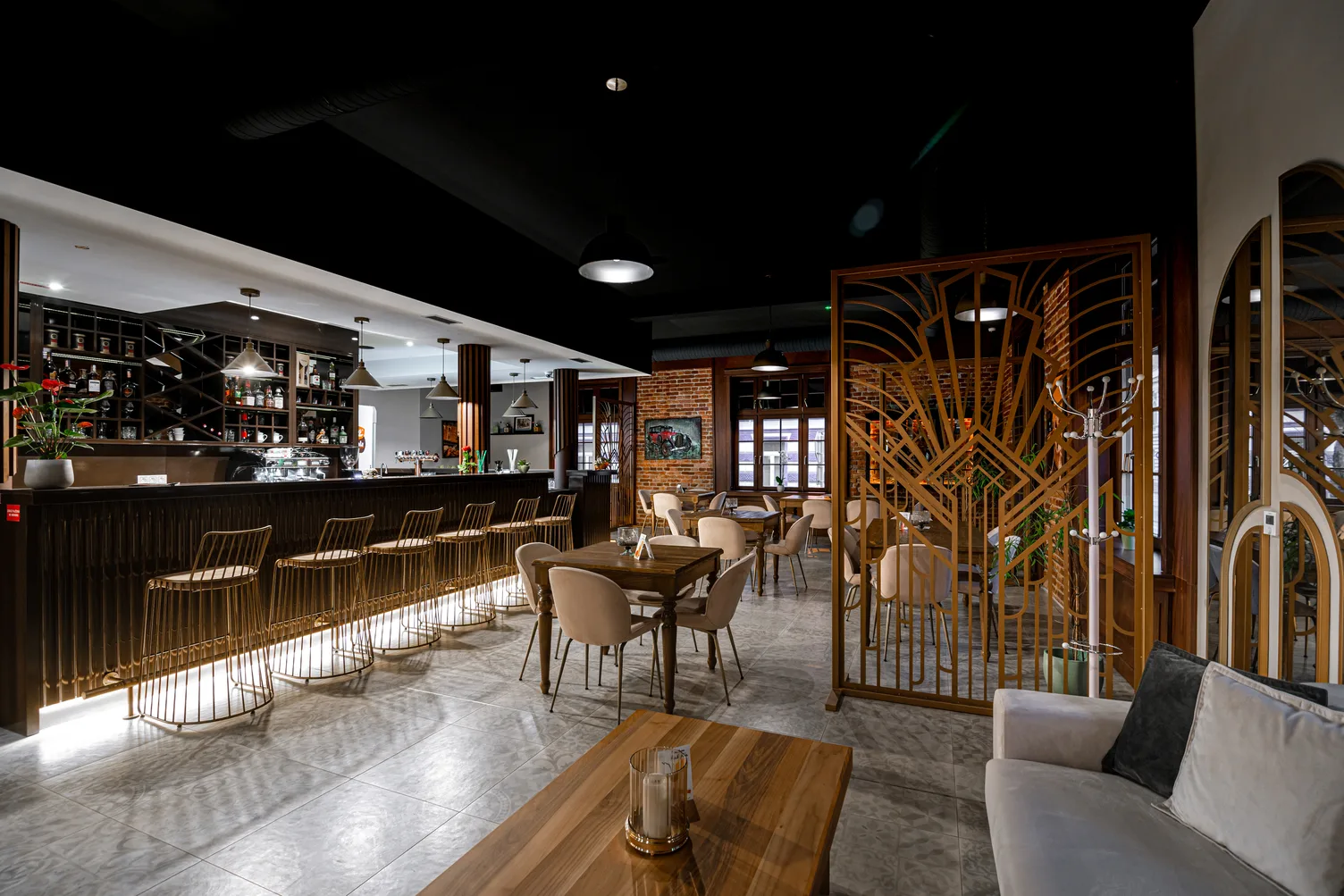 Cafetería del hotel
