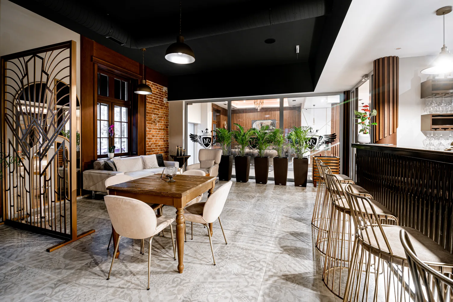 Cafetería del hotel