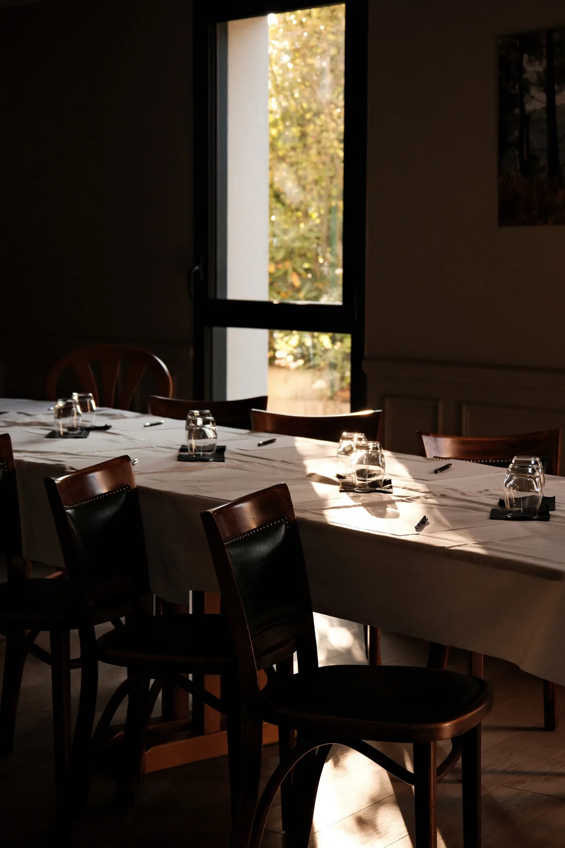 Indoor seminar space
