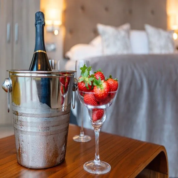 Prosecco y fresas