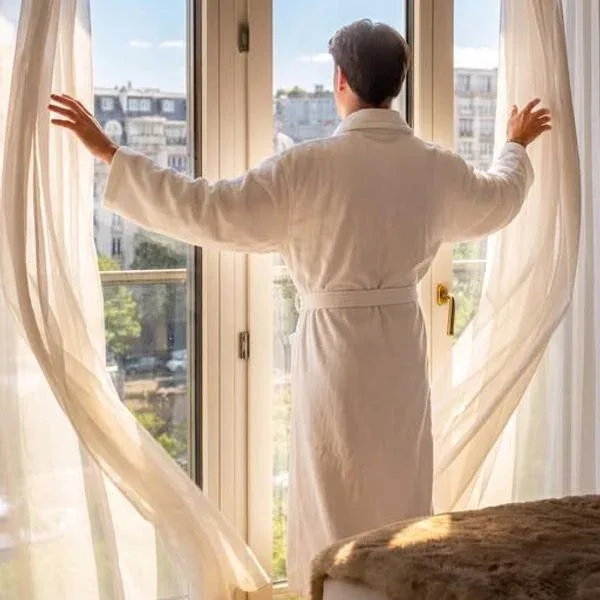 Paris awakens. So do you.