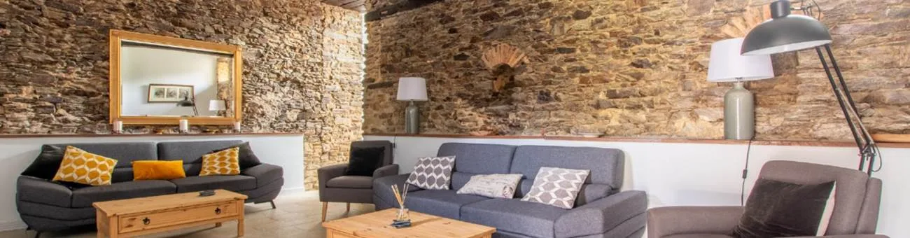 Sala de estar de la casa rural Bramley