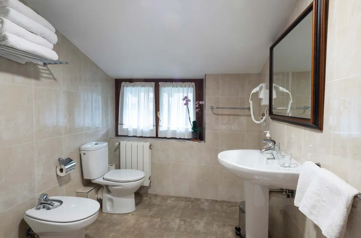 Bedroom with private bathroom