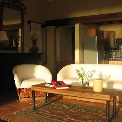 Interior de la villa