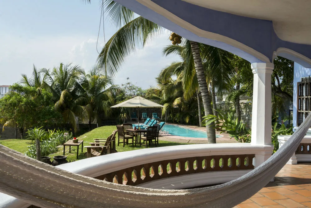 Interior de la villa