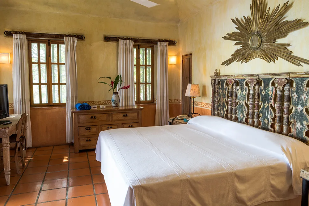 Interior de la villa