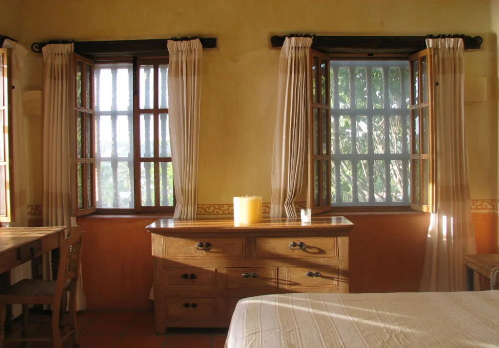 Interior de la villa
