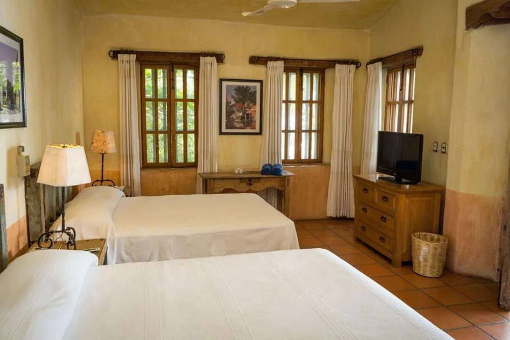 Interior de la villa