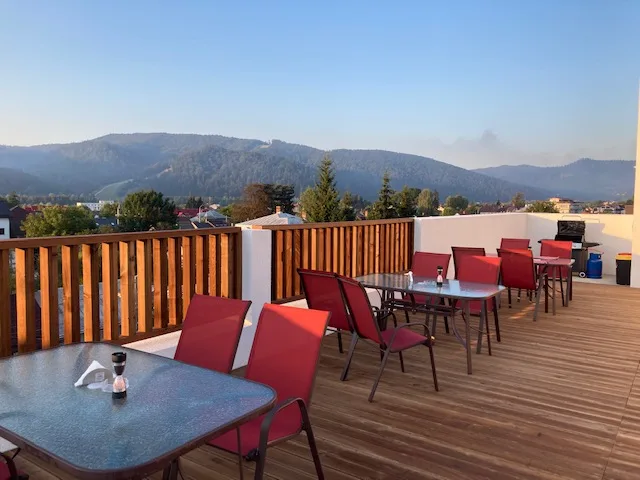 Restaurant terrace
