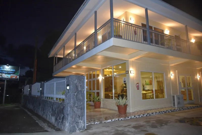 Entrada del hotel