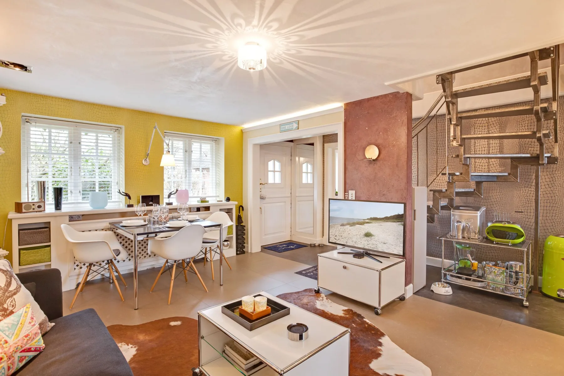 Kuscheliger Lifestyle in strandnaher Lage in einem historischen Friesenhaus