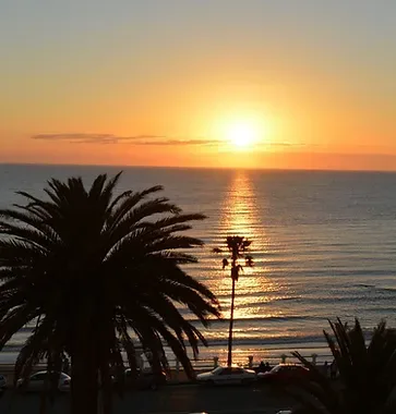 Atardecer desde la posada