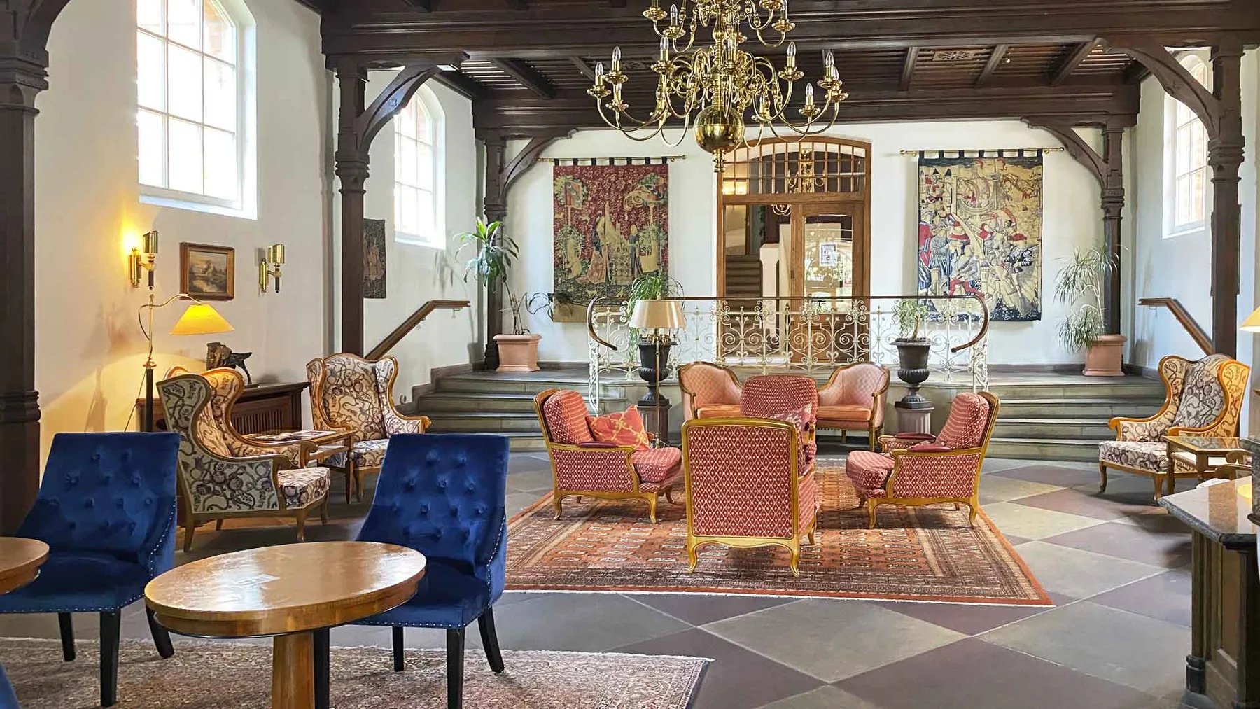 Hotel lobby