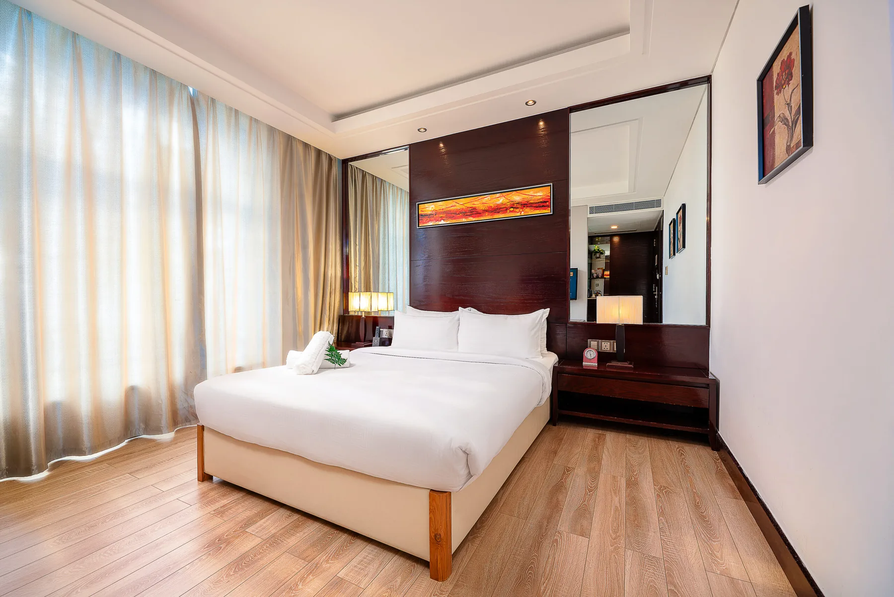 Superior partial river-view room