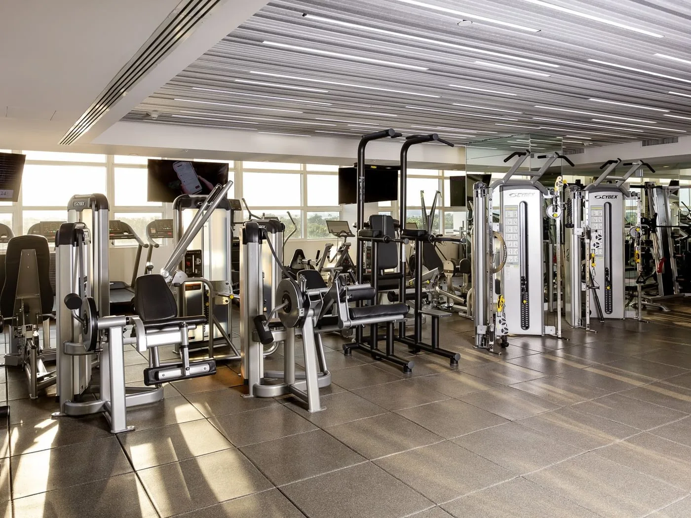 Hotel fitness center