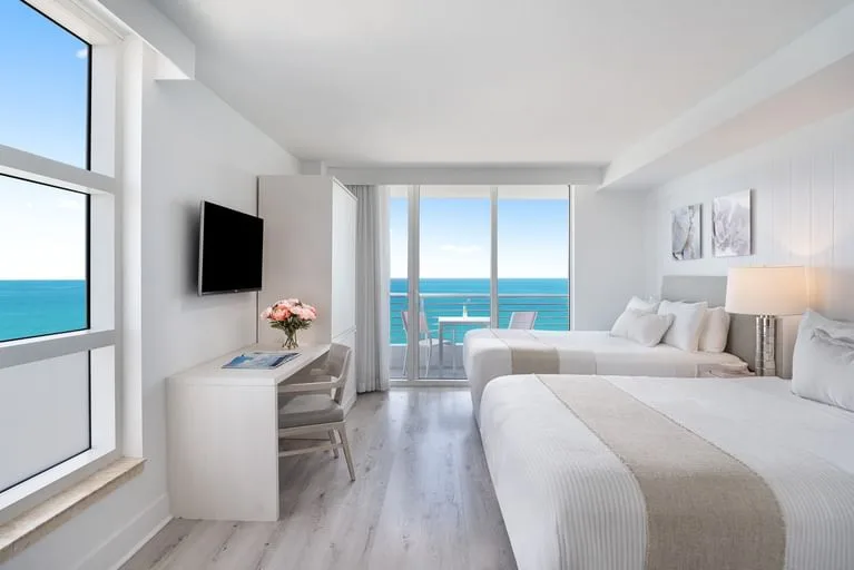 Double oceanfront suite