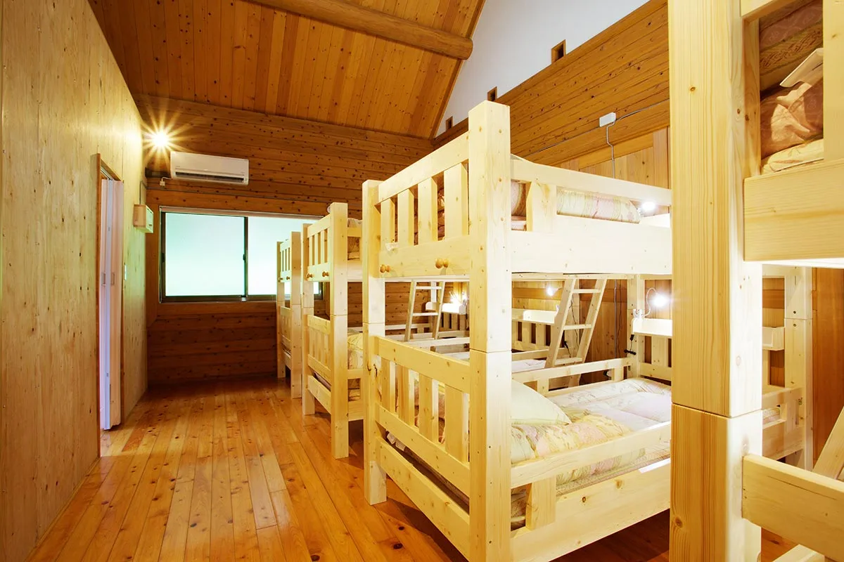 Interior del dormitorio compartido