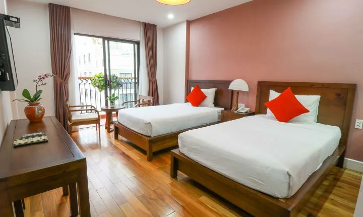 Habitación Eco con dos camas