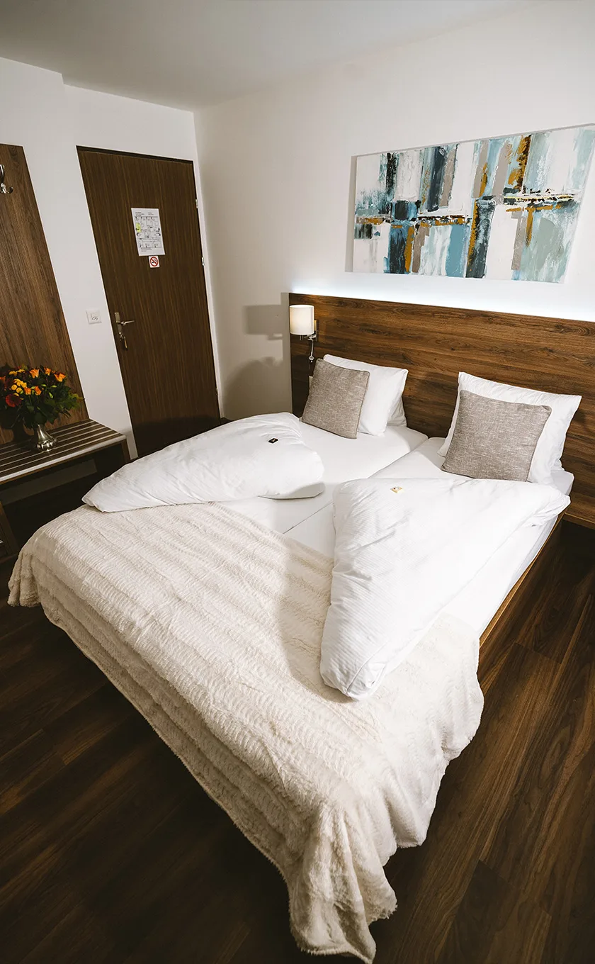 Hotel room or bathroom