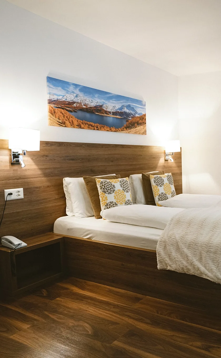 Hotel room or bathroom