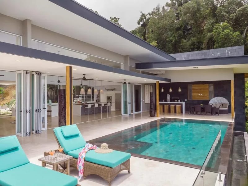 Expansive 5BR Villa w/ Ocean & Jungle Views