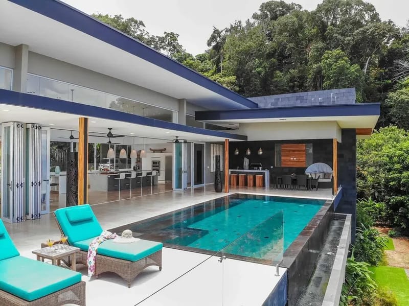 Expansive 5BR Villa w/ Ocean & Jungle Views