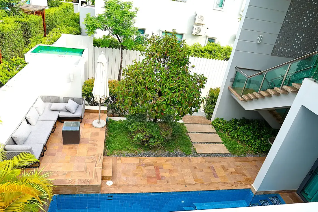 Villa de dos dormitorios con piscina