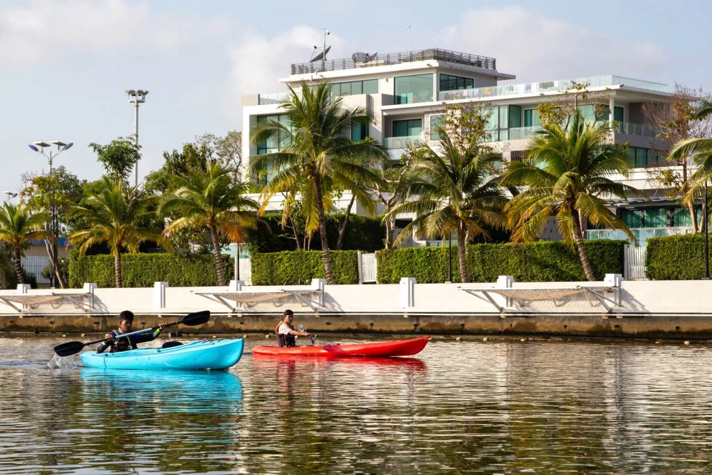 Actividad en kayak