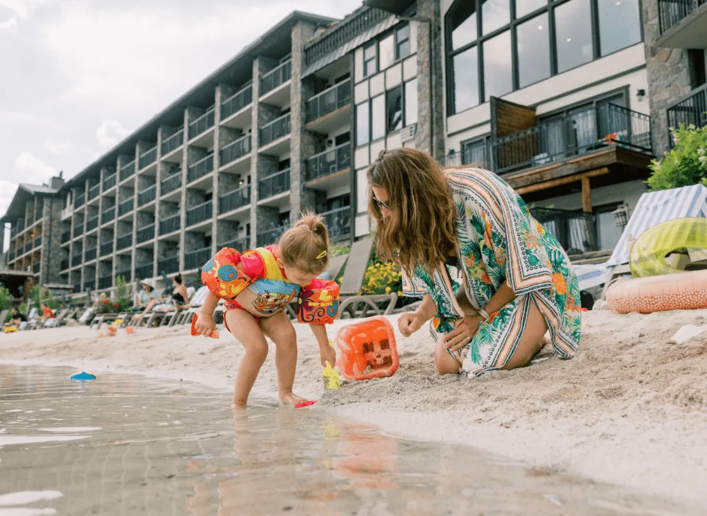 Golden Arrow Lakeside Resort guest spaces