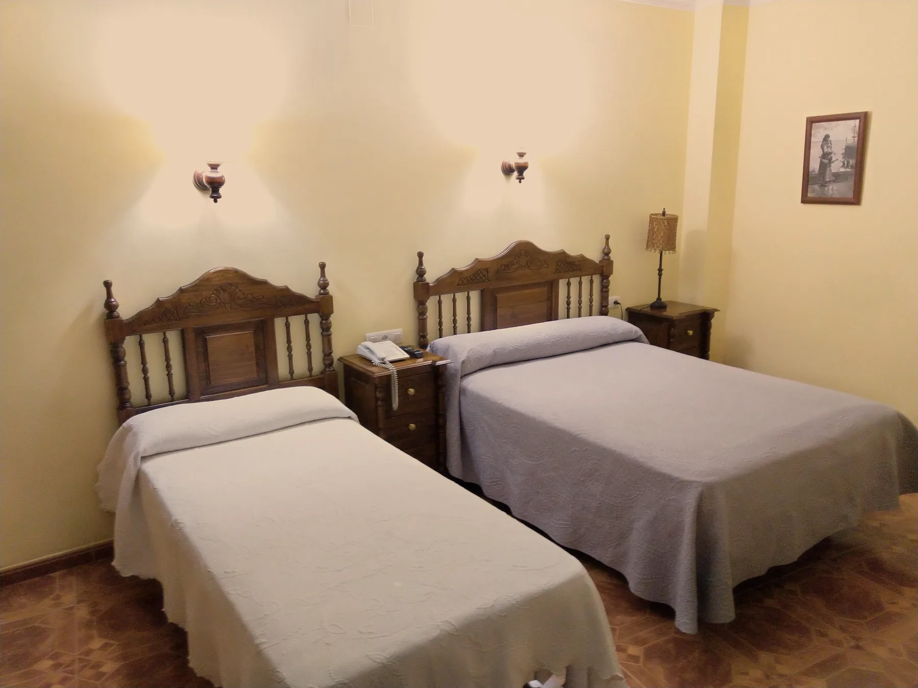 Double or triple room