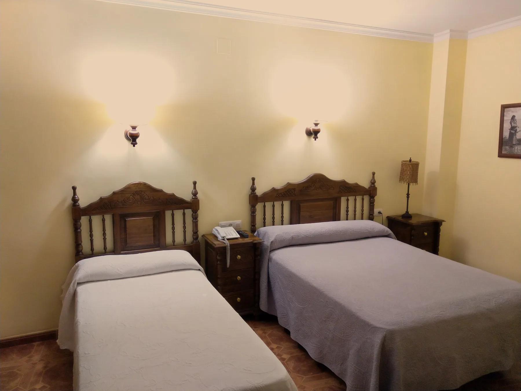 Double or triple room