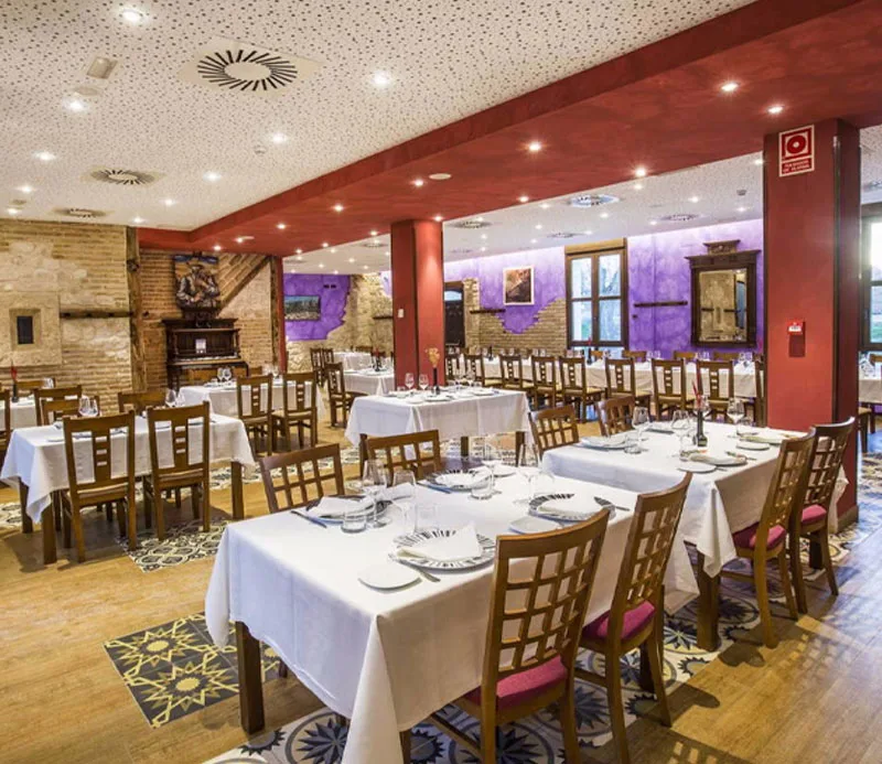Comedor del Restaurante Casona de La Vid
