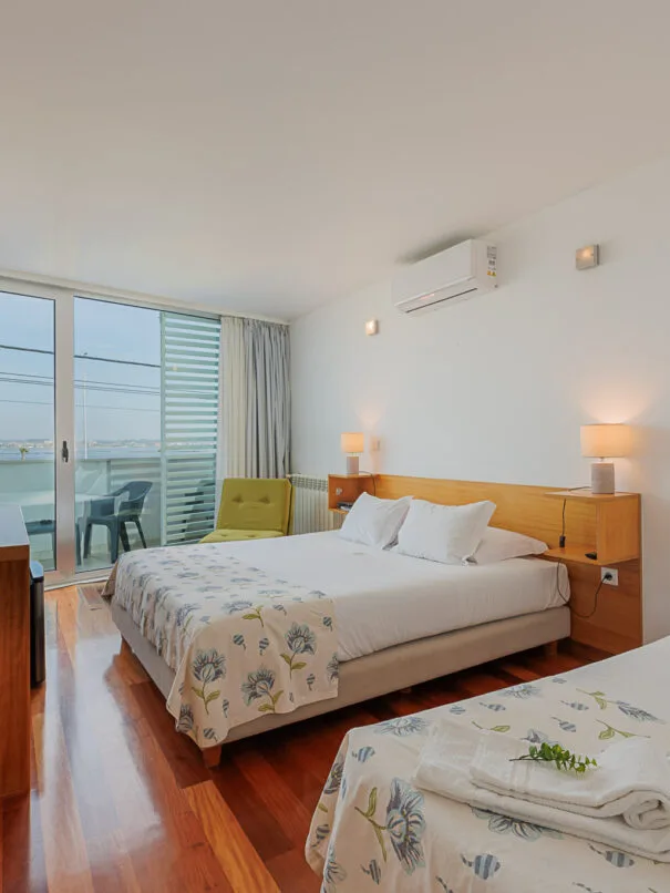 Family room with ria view