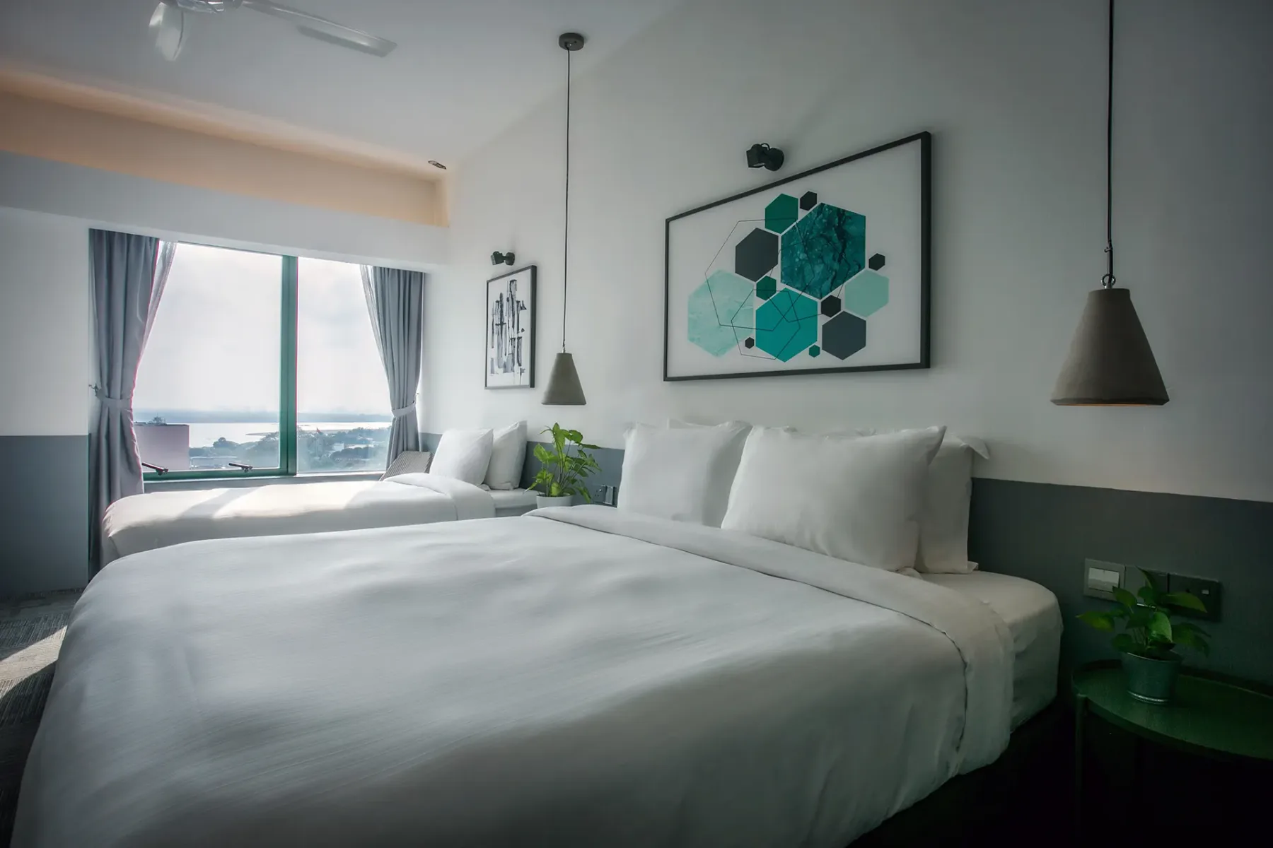 Habitación triple deluxe