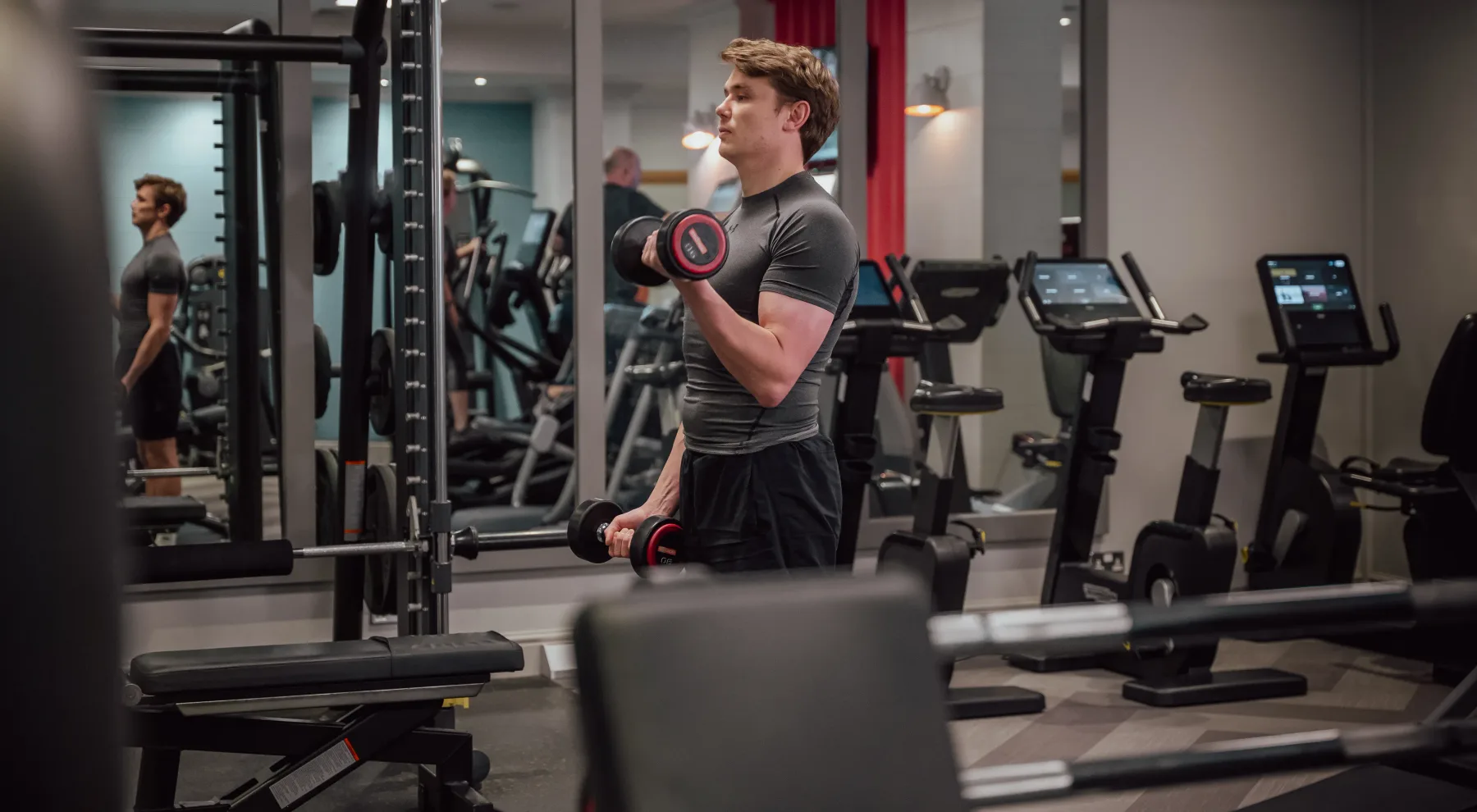 Gimnasio del hotel