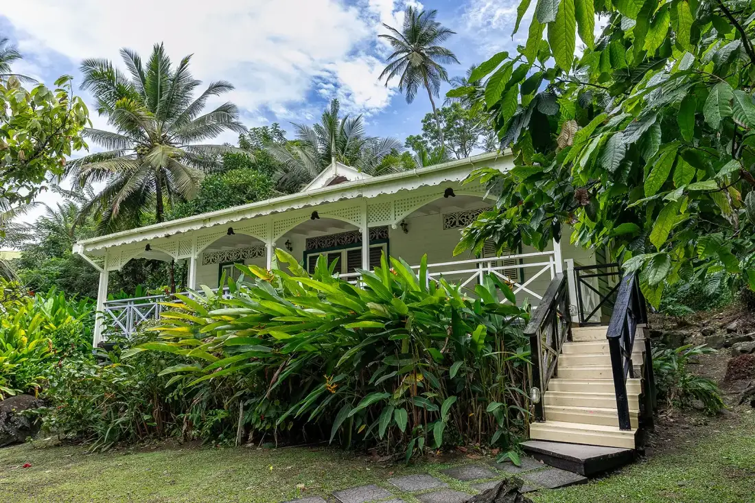 Exterior de la casita
