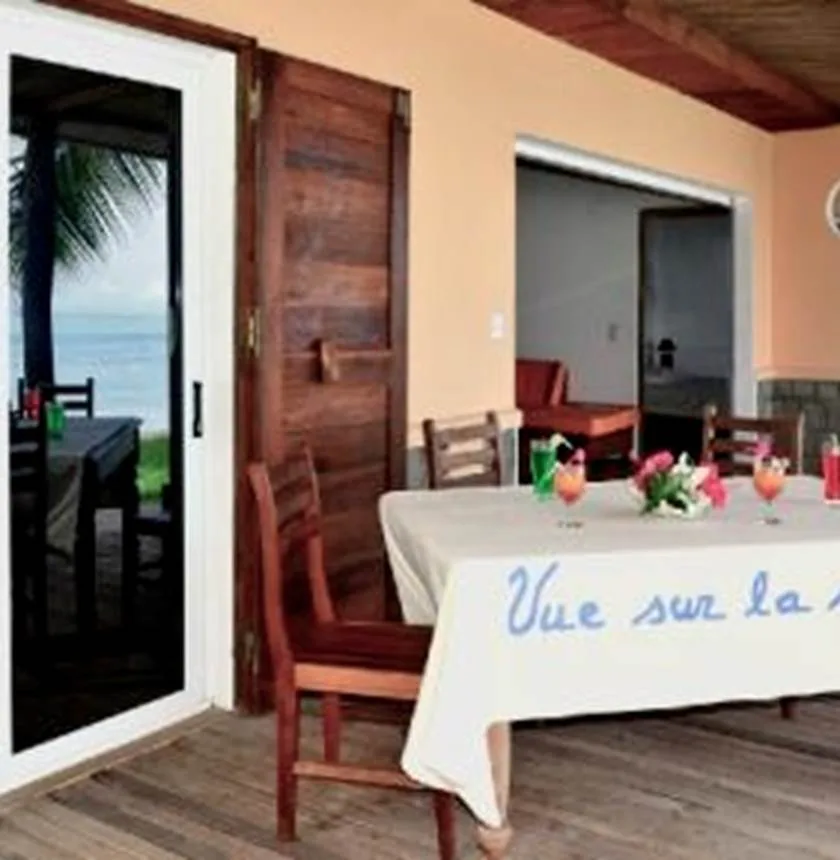 Terraza de la villa
