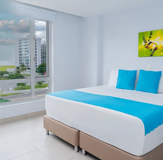 Habitación con cama king
