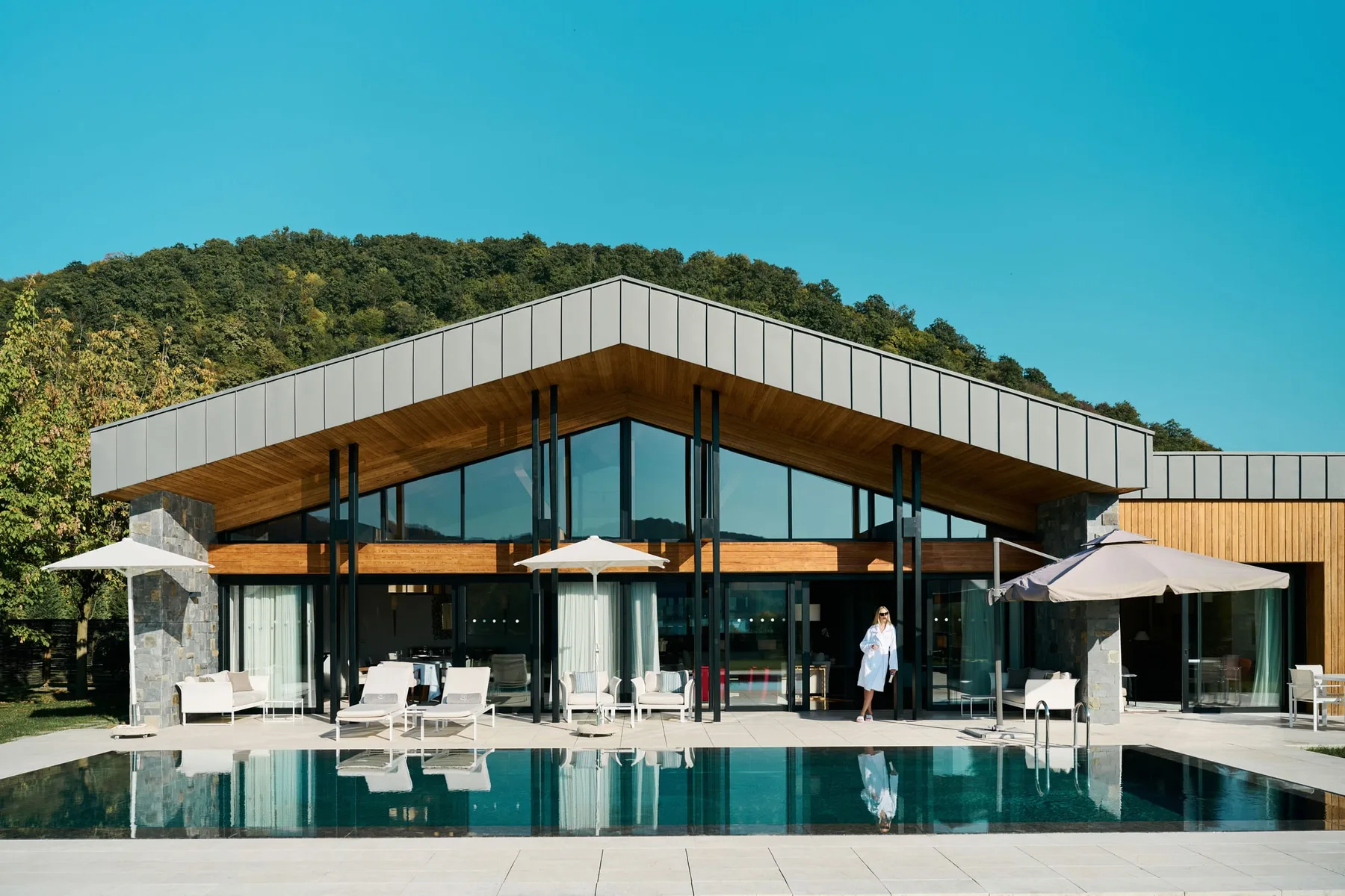 Chenot Palace Gabala villa exterior