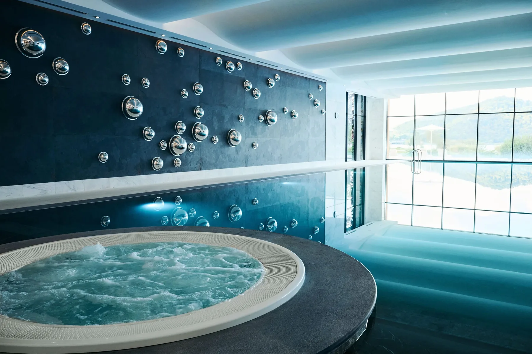 Chenot Palace Gabala indoor pool