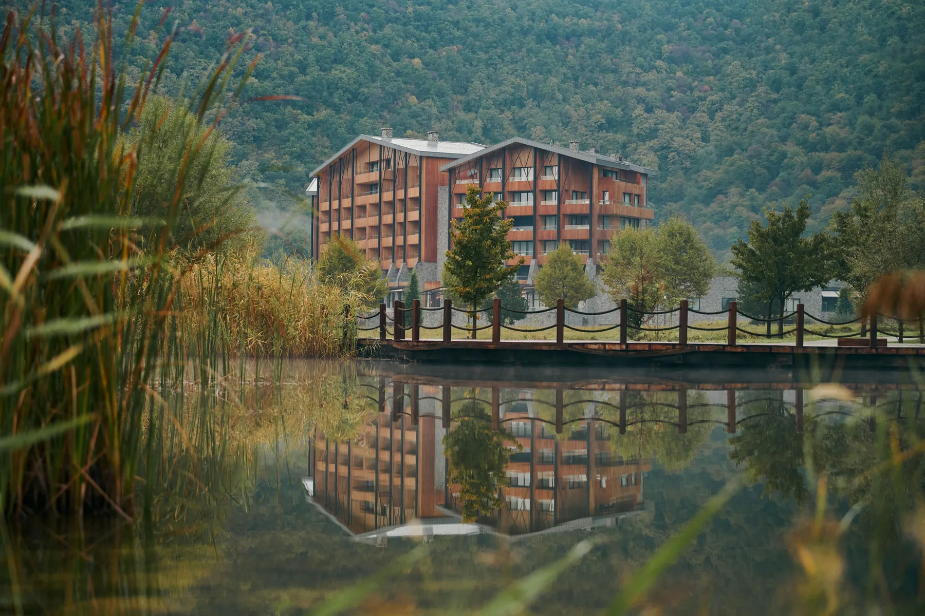 Chenot Palace Gabala lake