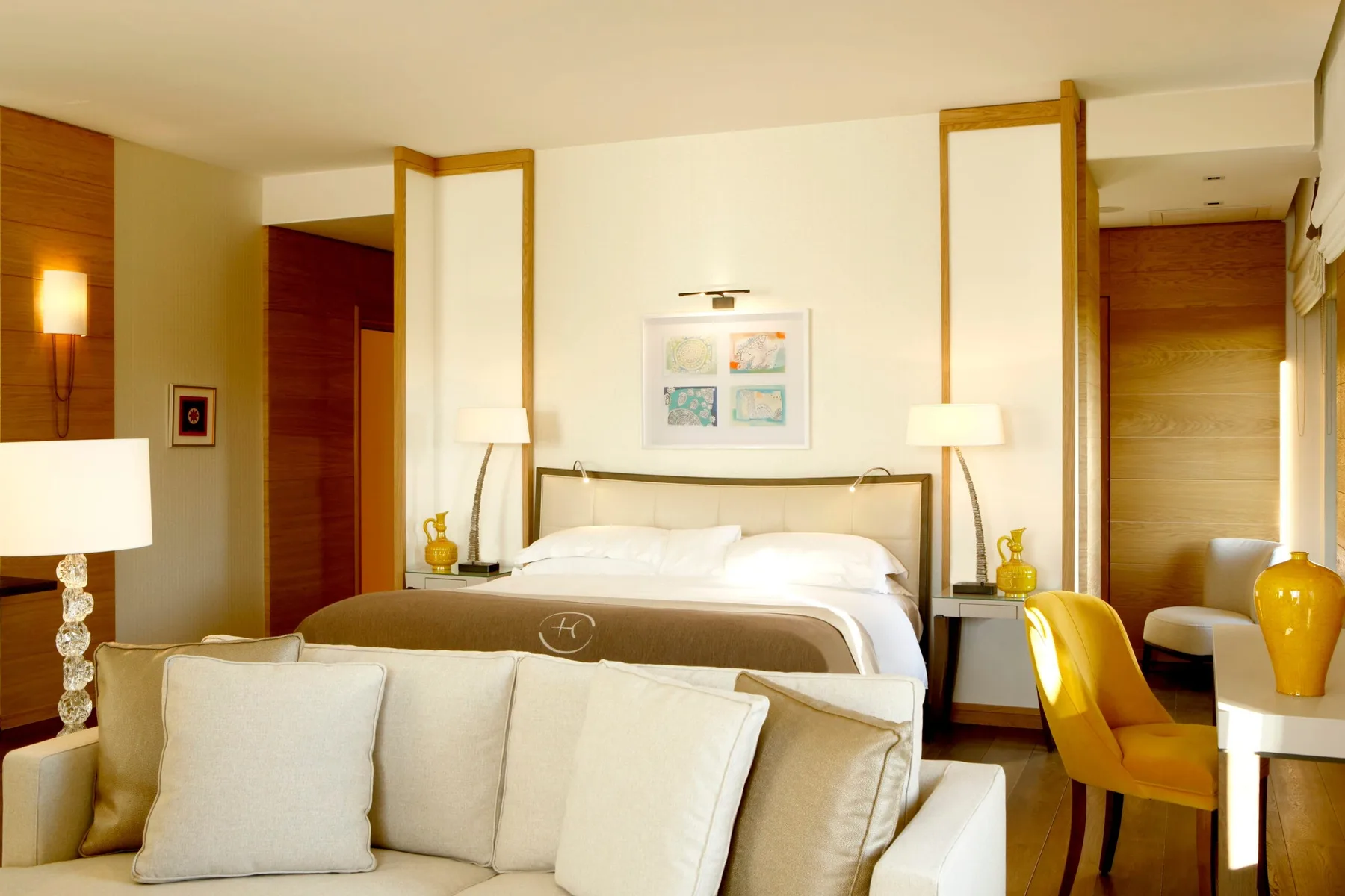 Chenot Palace Gabala villa bedroom