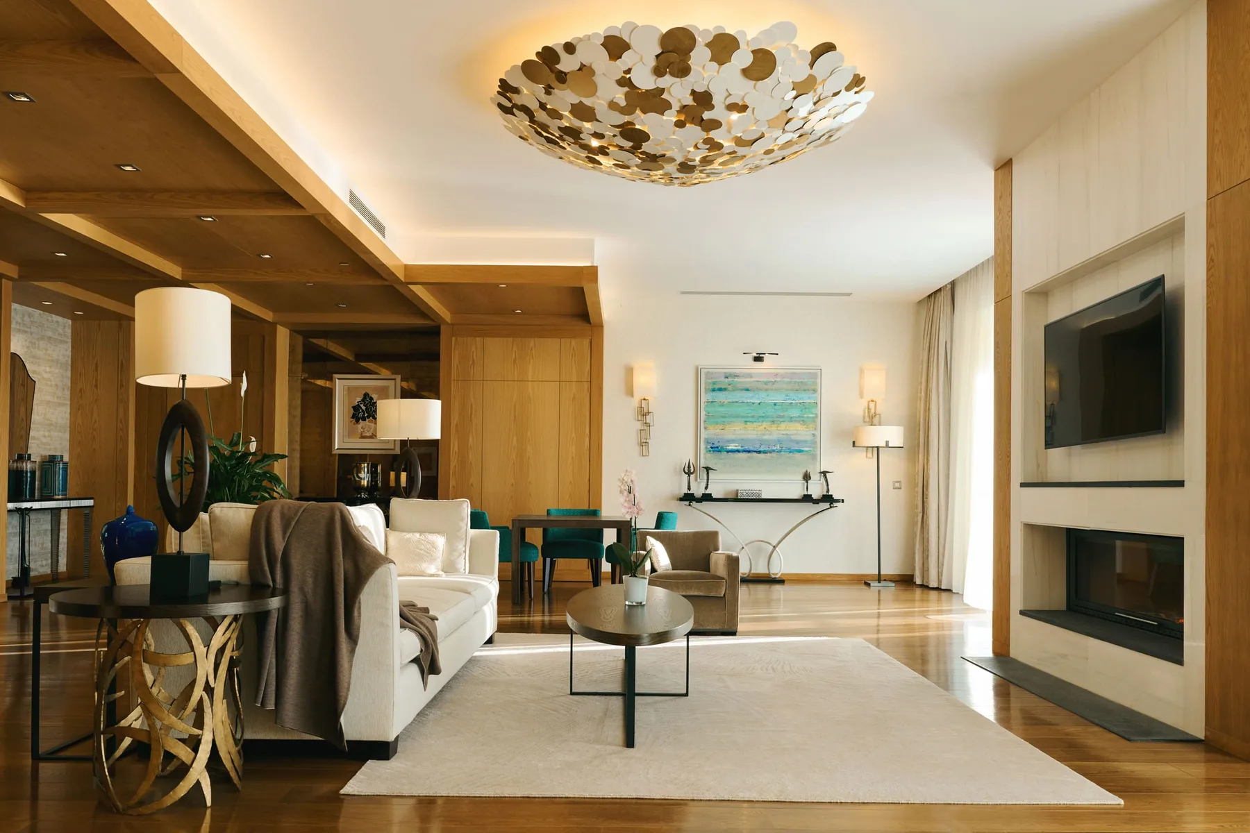 Chenot Palace Gabala Presidential Suite living room