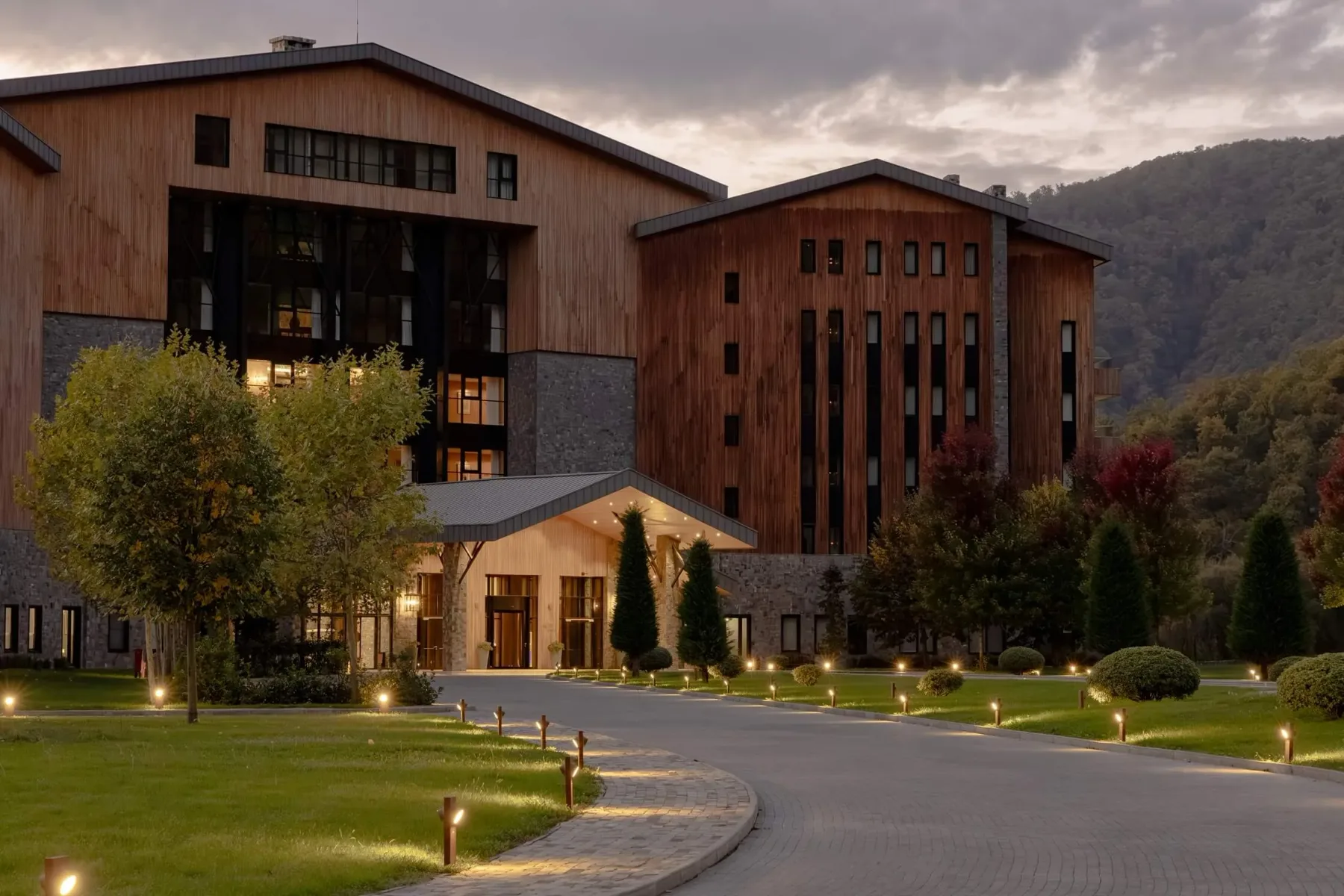 Chenot Palace Gabala en primavera