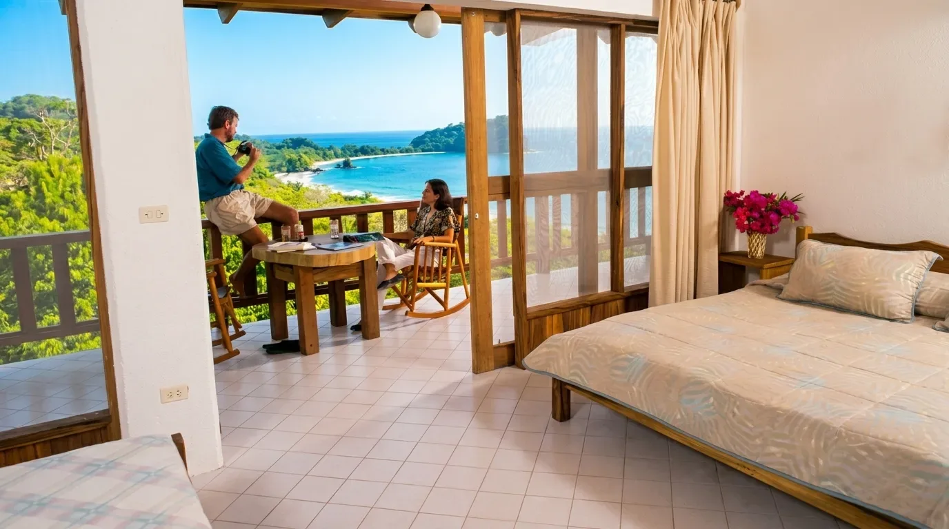 Studio Plus room, family area