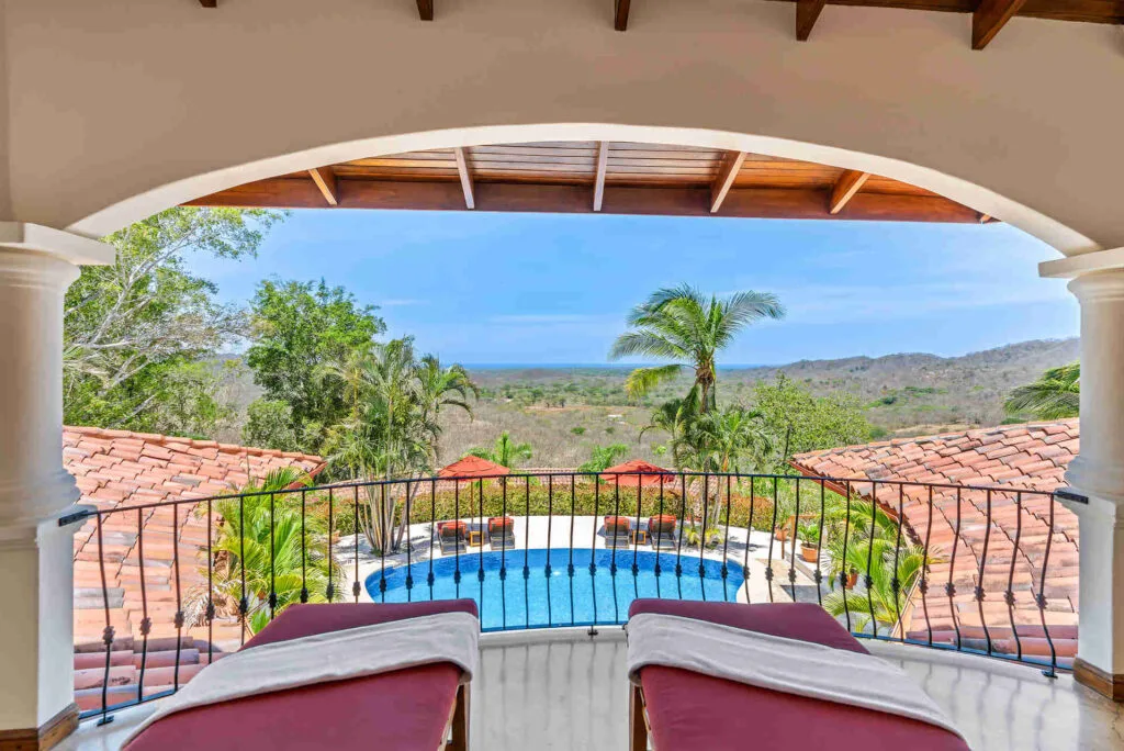 Balcón de la suite Eros