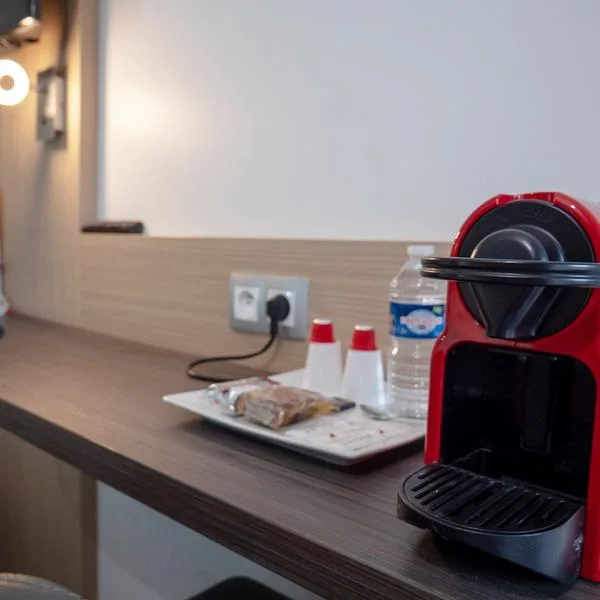Superior room with espresso machine
